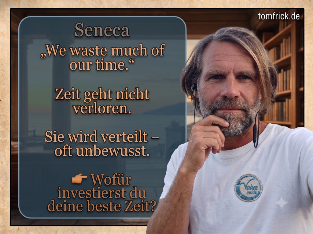 Seneca: „We waste much of our time.“