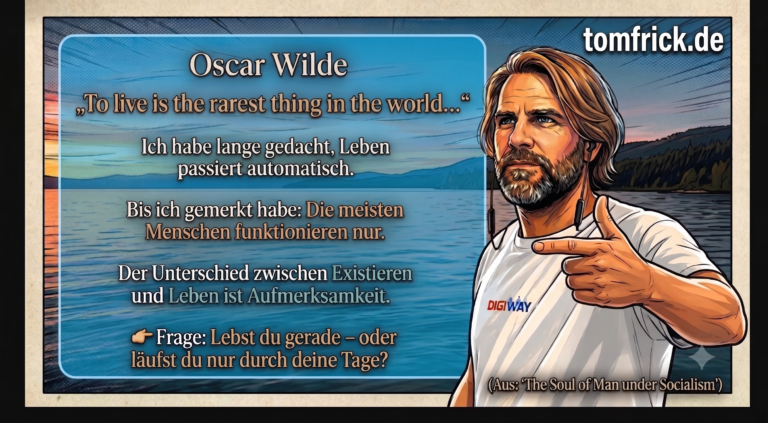 Zitat Oskar Wilde: „live ist the rarest thing in the world“ Zitat Oskar Wilde: „live ist the rarest thing in the world“